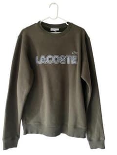 LACOSTE オリーブグリーン トレーナーのサムネイル