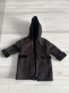 COMME CA ISM キッズ フェイクムートンコート 100cmのサムネイル