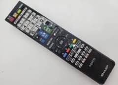 TVリモコン　テレビリモコン　SHARP シャープ　AQUOS アクオス 亀山モのサムネイル