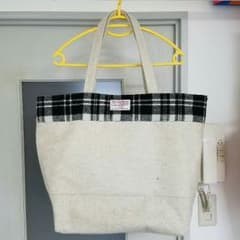 Harris Tweed Bigトートバッグのサムネイル
