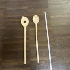 木製スプーンセット（穴あき・丸型）のサムネイル