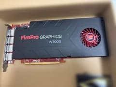 希少！4画面出力・FirePro W7000【動作OK/省スペース/補助電源1】 希少！4画面出力・FirePro W7000【動作OK/省スペース/補助電源1