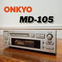 整備品】ONKYO MDデッキ MD-105 オンキヨー INTEC - メルカリ