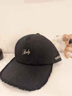 Rady 黒 メッシュキャップ フリンジ付きのサムネイル
