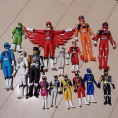 ソフビ　ジュウオウジャー、ニンニンジャー　セットのサムネイル