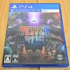 【美品・完品】PS4 テトリス (R) エフェクト(チラシ3枚付き・動作確認済)