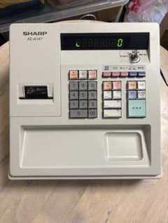 シャープ 電子レジスタ レジスタ　8部門 XE-A147-Wのサムネイル