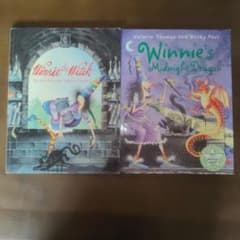 英語絵本CD付 Winnie the Witch 2冊セット　まじょのウィニー