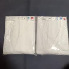 UNIQLO ドライメッシュVネックTシャツ・ノースリーブLサイズ 4枚のサムネイル