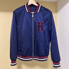 TOMMY HILFIGER ナイロンブルゾン ネイビー メンズ レディースのサムネイル