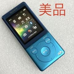 超美品 バッテリー良好 SONY ウォークマン　NW-S764 8GB あお 美品 バッテリー良好】 ソニー ウォークマン NW-S774 8GB あお - メルカリ