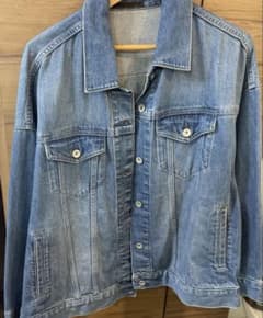 ユニクロ　デニムオーバーサイズジャケット XL