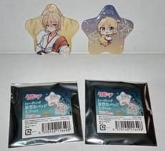 初音ミク秋葉原フェス2024 星型缶バッジ 七夕 鏡音レン 2個セット 