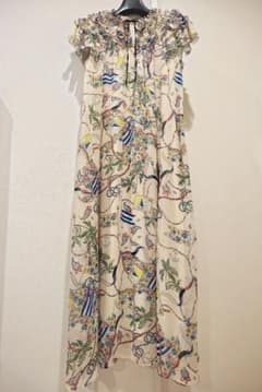 LOULOU WILLOUGHBY:マリン柄ワンピース02（ベルト欠品） LOULOU WILLOUGHBY:マリン柄ワンピース02（ベルト欠品） - メルカリ