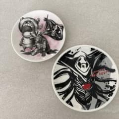 ONE PIECE エバンゲリオン　豆皿　EVANGELION エヴァンゲリヲン