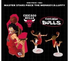 ONE PIECE × NBA 콜라보 르피 피규어 3 종류