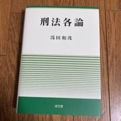 冷やし中華さま専用　刑法各論／浅田和茂のサムネイル