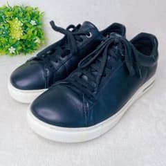 【美品】ビルケンシュトック ベンド ロー スニーカー ブラック レザー 26cm