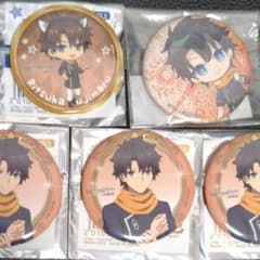 Fate / Grand Order 후지마루 타치카 캔 배지 5 점 세트 익명 배송