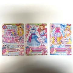 アイカツカード　3枚セット　エンジェルシュガーのサムネイル