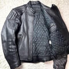 最終値下げ【90s】ヴィンテージ　LUCKY STRIKE レザージャケット 最終値下げ【90s】ヴィンテージ LUCKY STRIKE レザージャケット - メルカリ