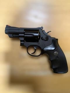 タナカS&W M19 2.5インチHWガスガンパックマイヤーグリップ付きのサムネイル