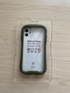 iPhone11ケース  iFace カーキ色のサムネイル