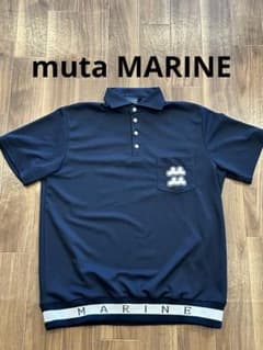 【新品未使用】 MUTA MARINE ネイビー ポロシャツ 8番 サイズXS 美品]muta MARINE ネイビー ポロシャツ サイズ6 - メルカリ