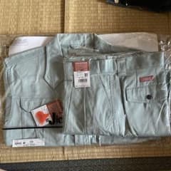 作業服 上下セットアースグリーンのサムネイル