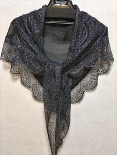 ✨美品✨結婚式 レディース 黒ストールのサムネイル