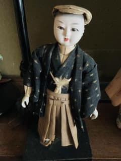 骨董創作人形 少年 絣着物 袴姿［坊ちゃん］ - メルカリ