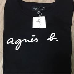 アニエスベー  ロゴtシャツ  黒のサムネイル