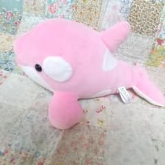 須磨シーワールド オルカくじ シャチ ぬいぐるみ ラベンダー 1等 ピンク 4等 須磨シーワールド オルカくじ 1周年記念限定カラー ラベンダー 4等