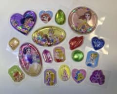 ディズニープリンセス 宝石シール おすそわけのサムネイル