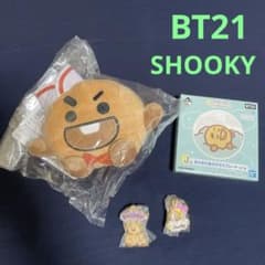 BTS 이치 반 쿠지 BT21 SHOOKY 2 점 세트 (덤 포함)