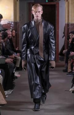 ジョンローレンスサリバン 20aw vegan leather coat - メルカリ