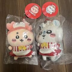 ちいかわレストラン ホール担当なマスコット ぬいぐるみ モモンガ