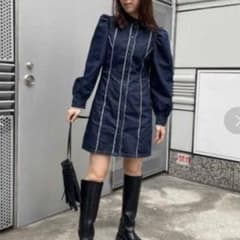 moussy デニムミニワンピのサムネイル