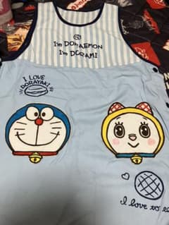 ドラえもん&ドラミちゃんエプロン　お値下げ！売り尽くしセール！のサムネイル