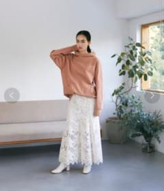 coel♡クラフトレーススカート38ホワイト￥28,600のサムネイル