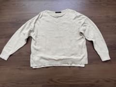 AMERICAN HOLIC ベージュ ニットセーター 長袖のサムネイル