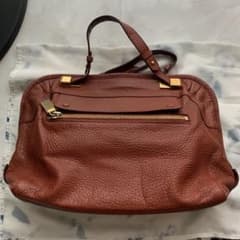 Chloe クロエ エディターズバッグ ブラウン ハンドバッグ 斜めがけ 