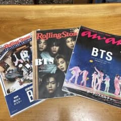 BTS 雑誌 3冊セット anan 1冊 Rolling Stone2冊 - メルカリ