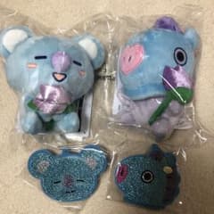 BT21 gift 인형 & 스파크 파우치 KOYA &MANG