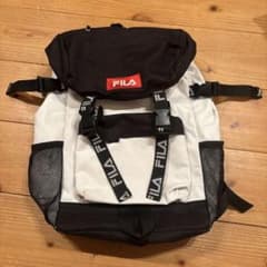 FILA リュック バックパック ホワイト ブラックのサムネイル