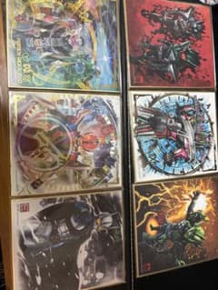 仮面ライダー 色紙ART まとめ売りのサムネイル