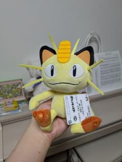新品未使用紙タグ付　ポケモン ニャース ニャオハ　ぬいぐるみ　ポケットモンスターのサムネイル