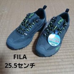 FILA スニーカー 25.5cm グレー 防水設計のサムネイル