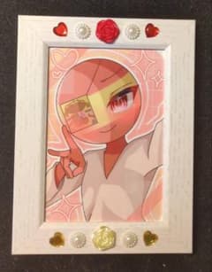 手描きイラスト カントリーヒューマンズ 額縁付き スペイン カンヒュのサムネイル
