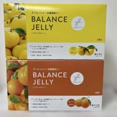 LAVAバランスゼリー 2箱12個　（ゆずレモン味6個オレンジ味6個）のサムネイル